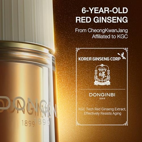 Donginbi Red Ginseng Power Repair gift box showcases premium packaging
