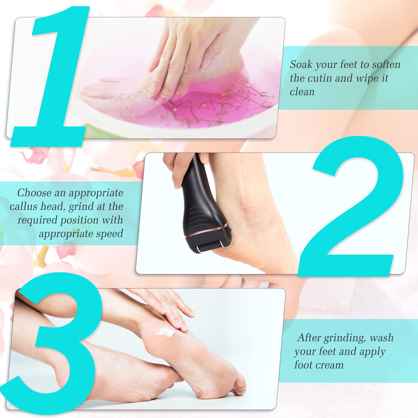 DONGYIN callus remover fine head finishing touch on feet