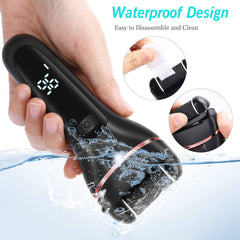 DONGYIN Callus Remover in use with coarse head on rough skin