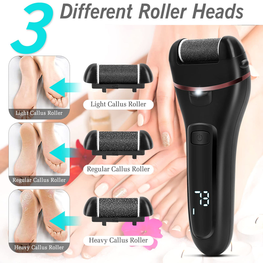 Rechargeable DONGYIN callus remover ready for cordless use