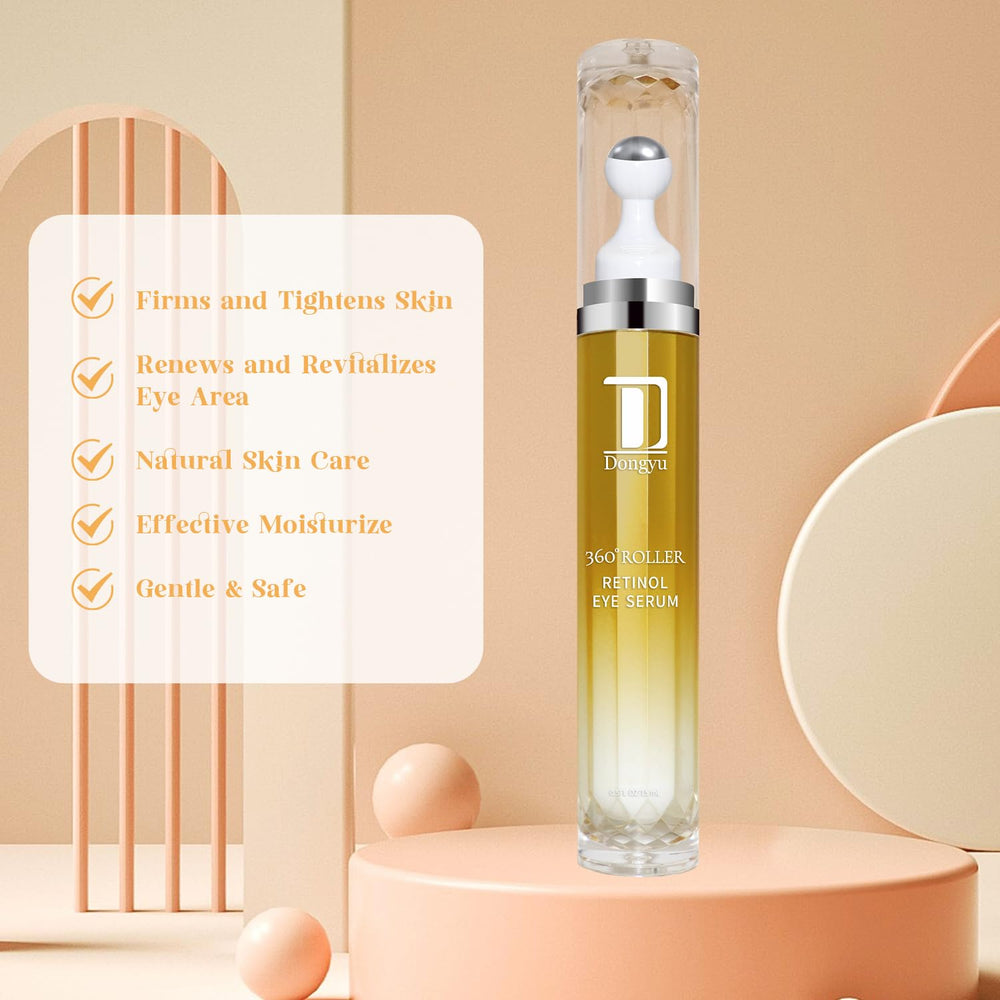 Dongyu eye care roller offers a cooling massage and quick refreshment with caffeine and yeast.