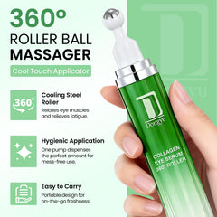 Under-eye hydration with Dongyu Eye Cream for 24-hour moisture