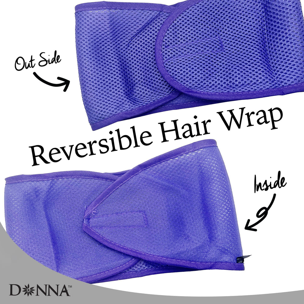 Donna Deluxe foam headband with adjustable Velcro closure for secure fit