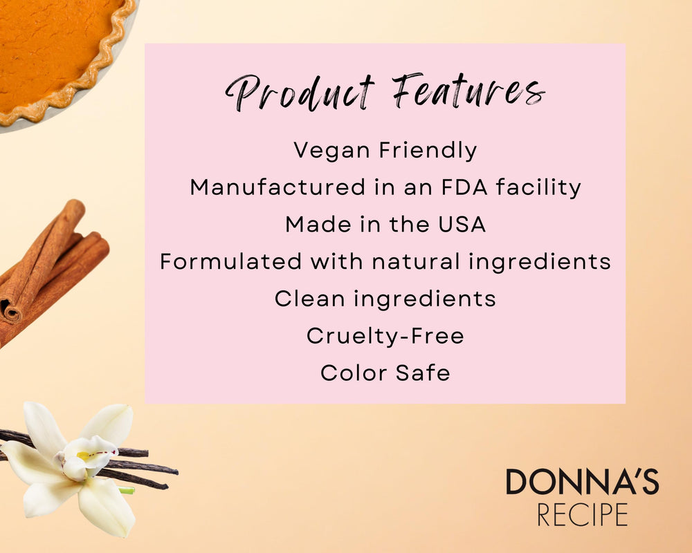 Donna's Recipe Strength Hair Oil on hair tips demonstrates manageability and natural shine.