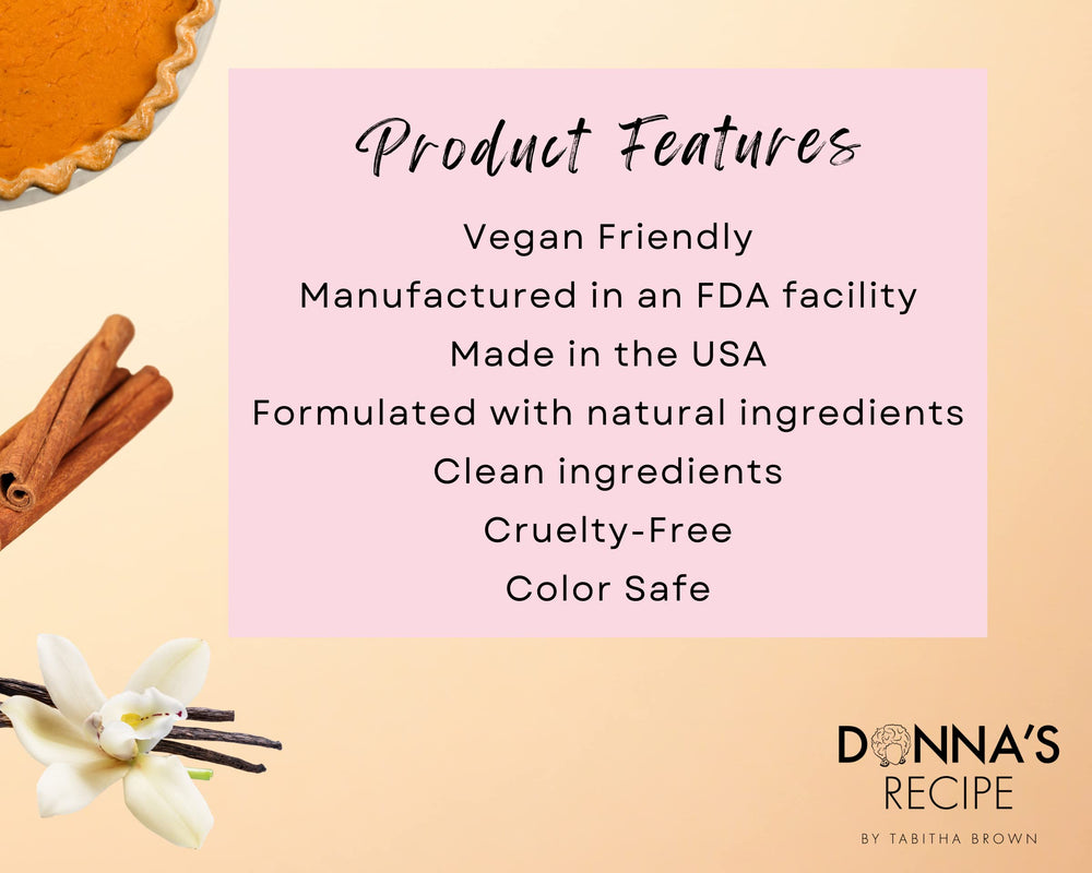 Donna's Recipe 8oz packaging ideal for travel or gym bag.