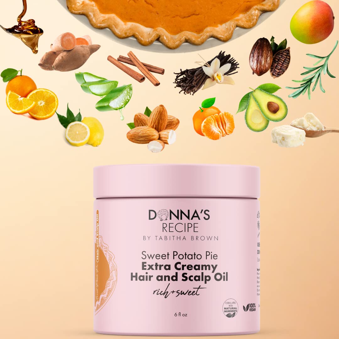 Vanilla-cinnamon swirl on packaging communicates calming fragrance.