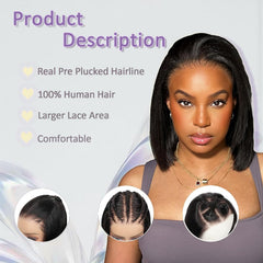 DONXUE glueless cap with clips and adjusters for secure daily wear.