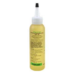 Doo Gro Mega Long Oil close-up highlights avocado and olive oil shine.