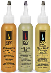 Doo GRO Stimulating Oil application shot for daily scalp care