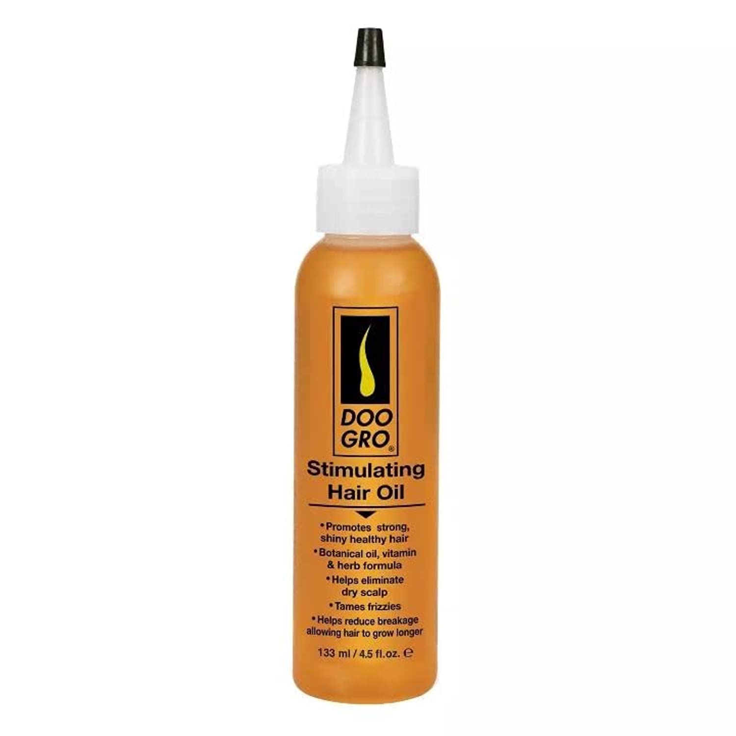 Doo GRO Stimulating Oil bottle ready for scalp care and massage