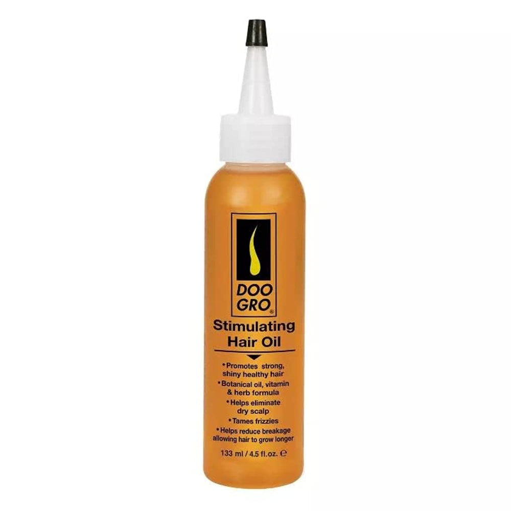 Doo GRO Stimulating Oil bottle ready for scalp care and massage