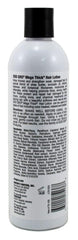 Doo Gro Growth Lotion anti-breakage application being applied to hair for reduced damage.