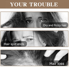 Dootdott Batana Oil applied to damp hair ends to replenish and revive