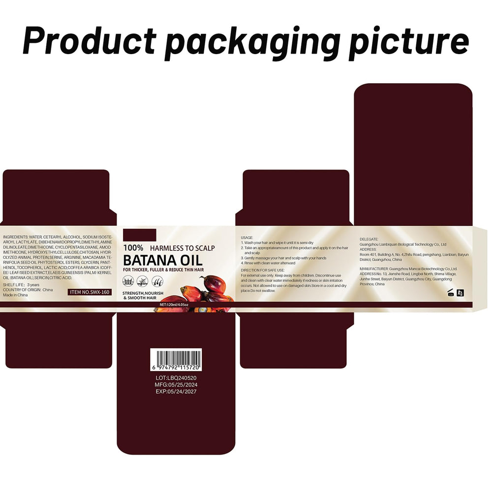 Dootdott Batana Oil 120g packaging ready for routine care