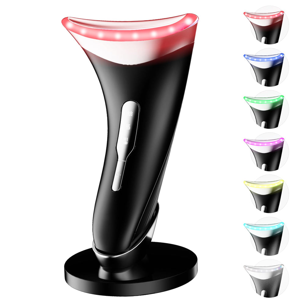 Dopsikn 7-color light therapy facial massager for revitalized skin and contouring