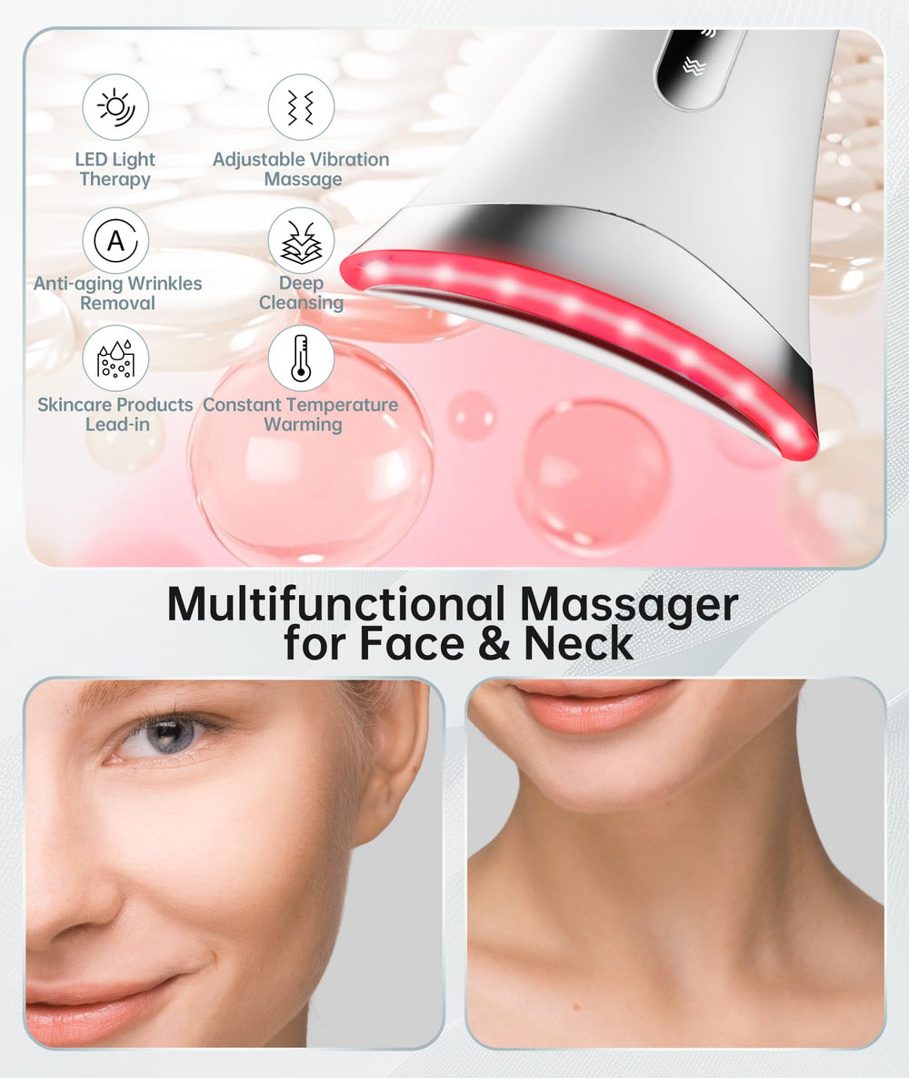 Dopsikn face neck contouring tool for targeted lifting at home.