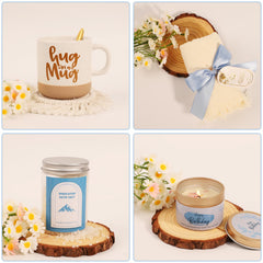 DORBOKER vanilla coconut candle emitting a gentle fragrance