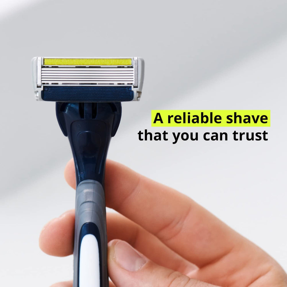 DORCO Pace 6 Plus diamond-coated blades stay sharp over many uses.