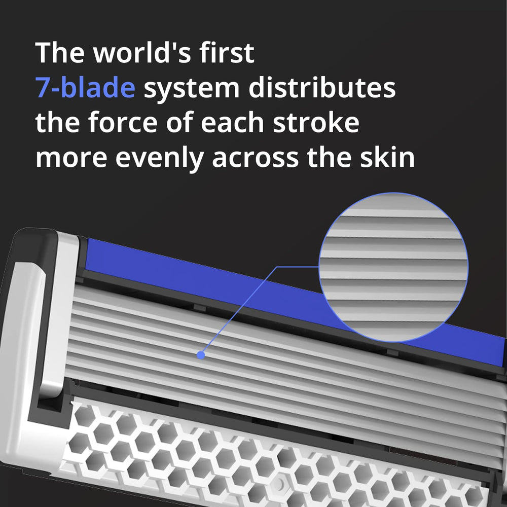 Dorco Pace 7 interchangeable heads compatible with all Dorco handles