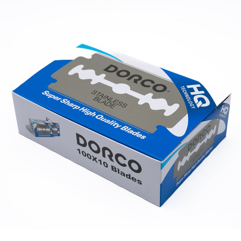 Dorco ST300 premium stainless steel blades emphasize durable material