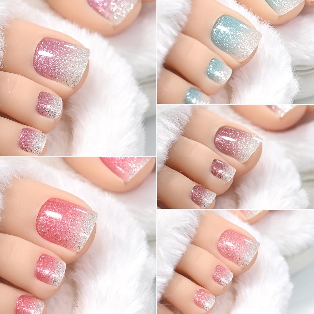 Dornail easy-apply toe wrap with gentle pressure for smooth results.