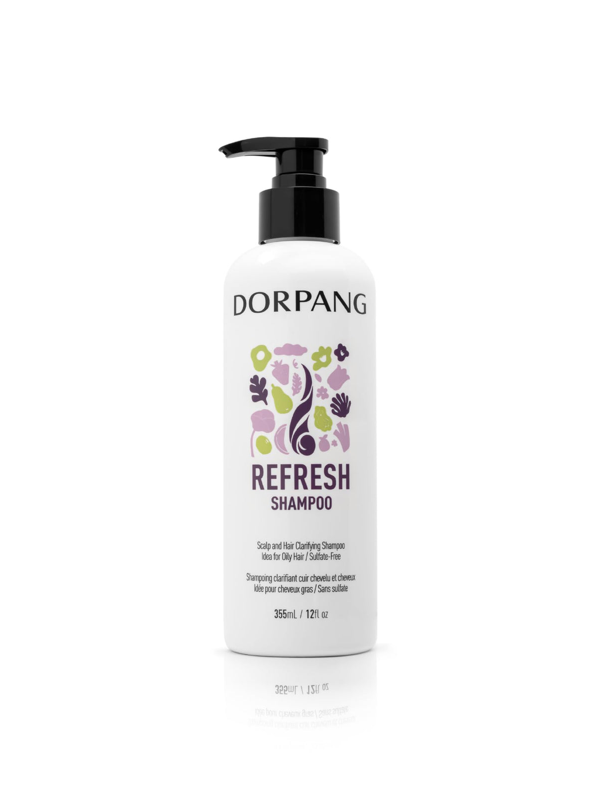 DORPANG Refresh Shampoo bottle pour for balanced oil control on the scalp