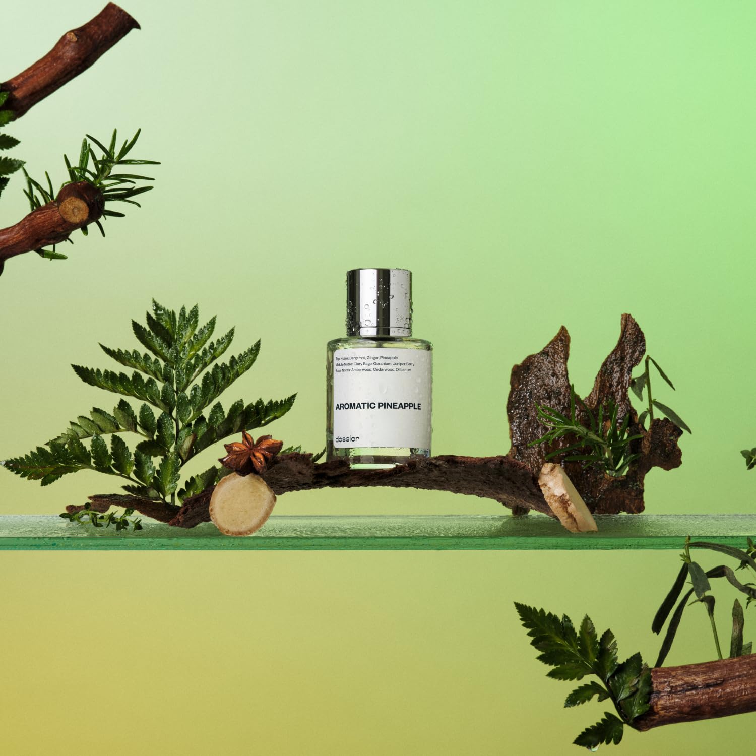 Dossier Aromatic Pineapple spray application for even distribution