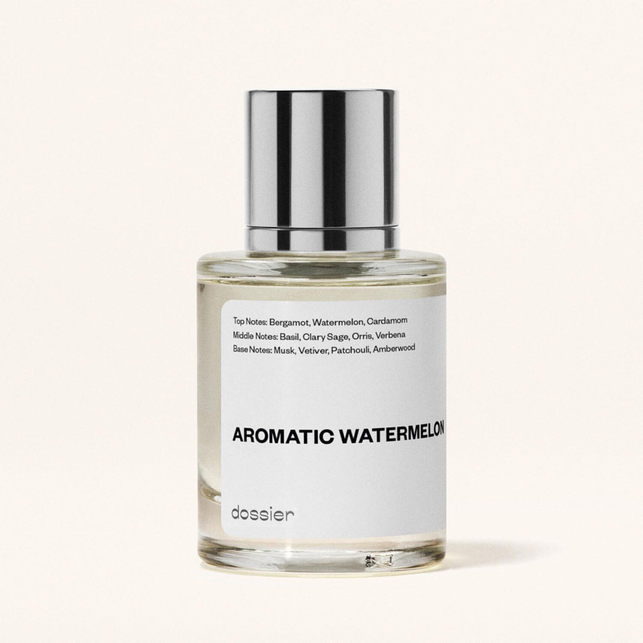 Dossier Aromatic Watermelon minimalist design on a clean surface