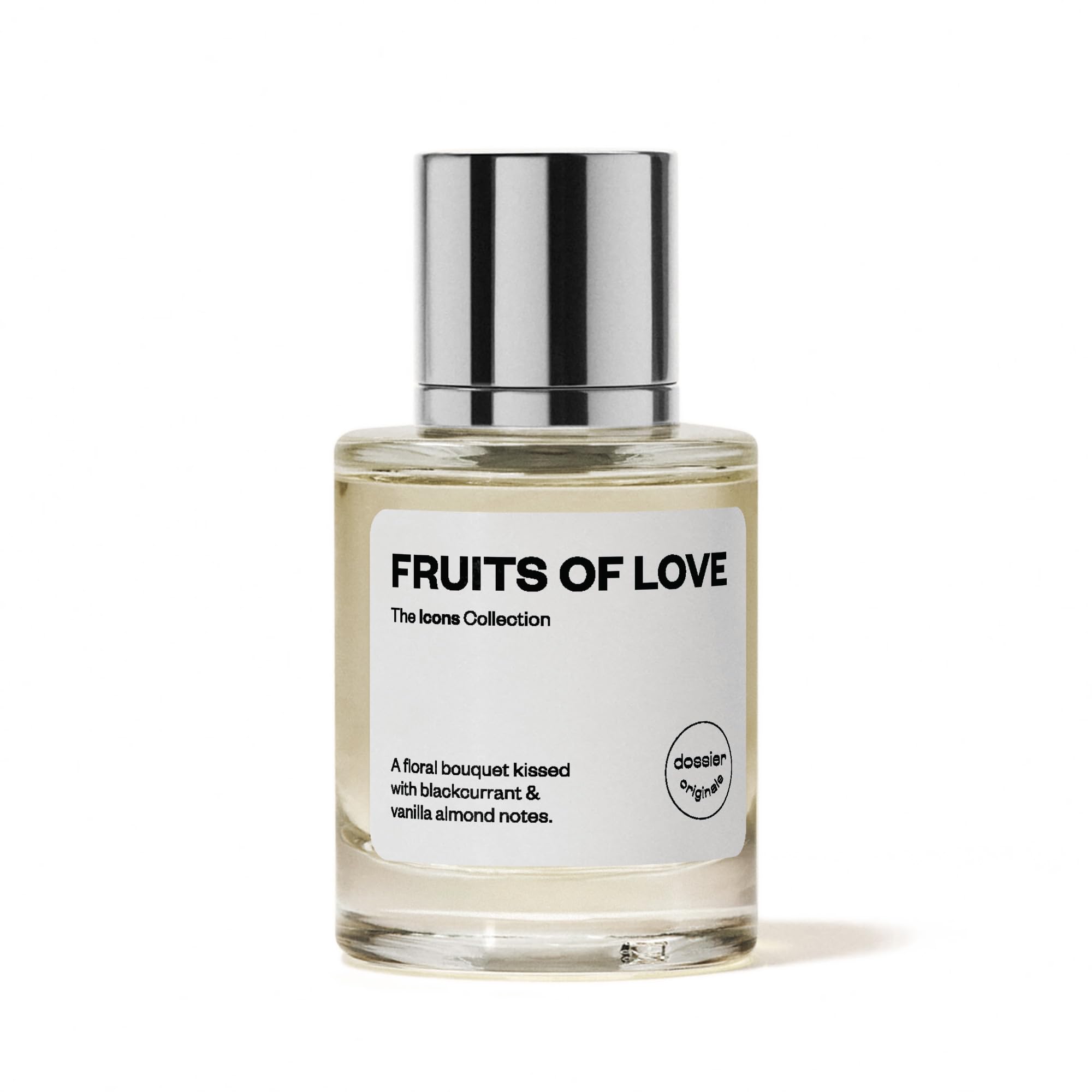Dossier Fruits of Love travel-friendly bottle ideal for on-the-go scent.