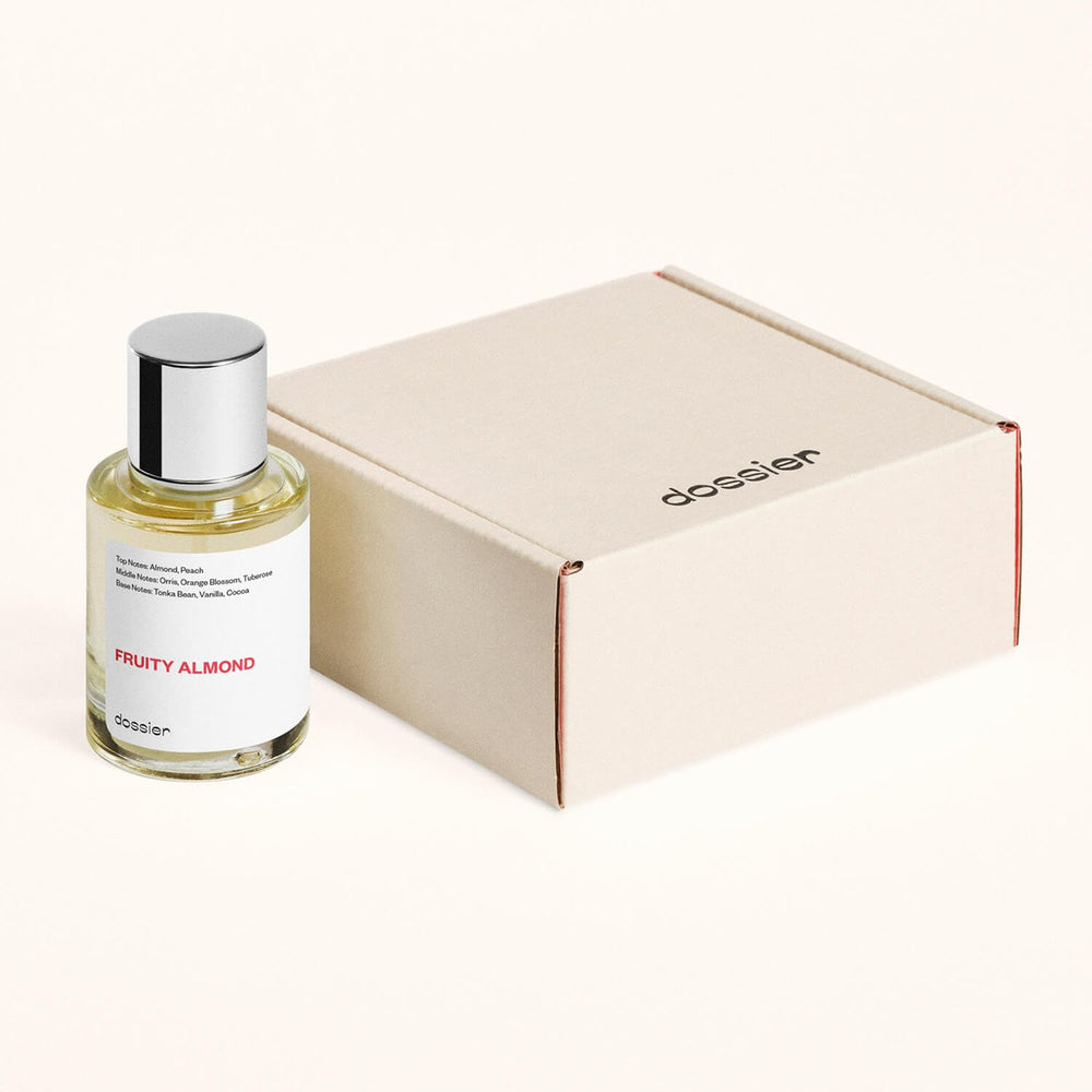 Dossier Fruity Almond wear test shows long-lasting aroma for daily wear