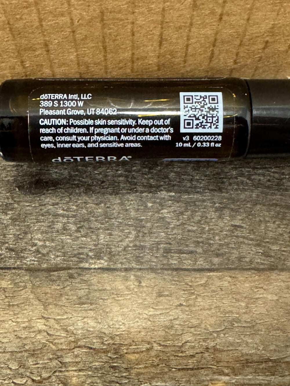 doTERRA Peppermint Touch roll-on packaging showing compact format