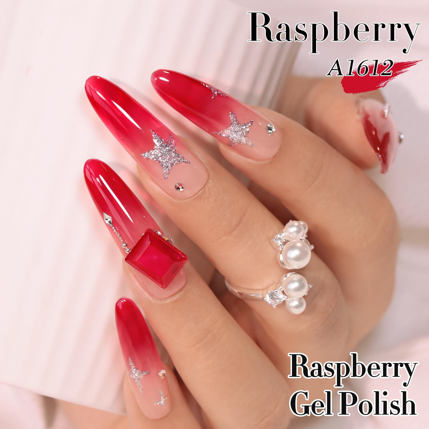 Double Rhythm jelly gel polish cap closeup highlights bottle seal and smooth texture.