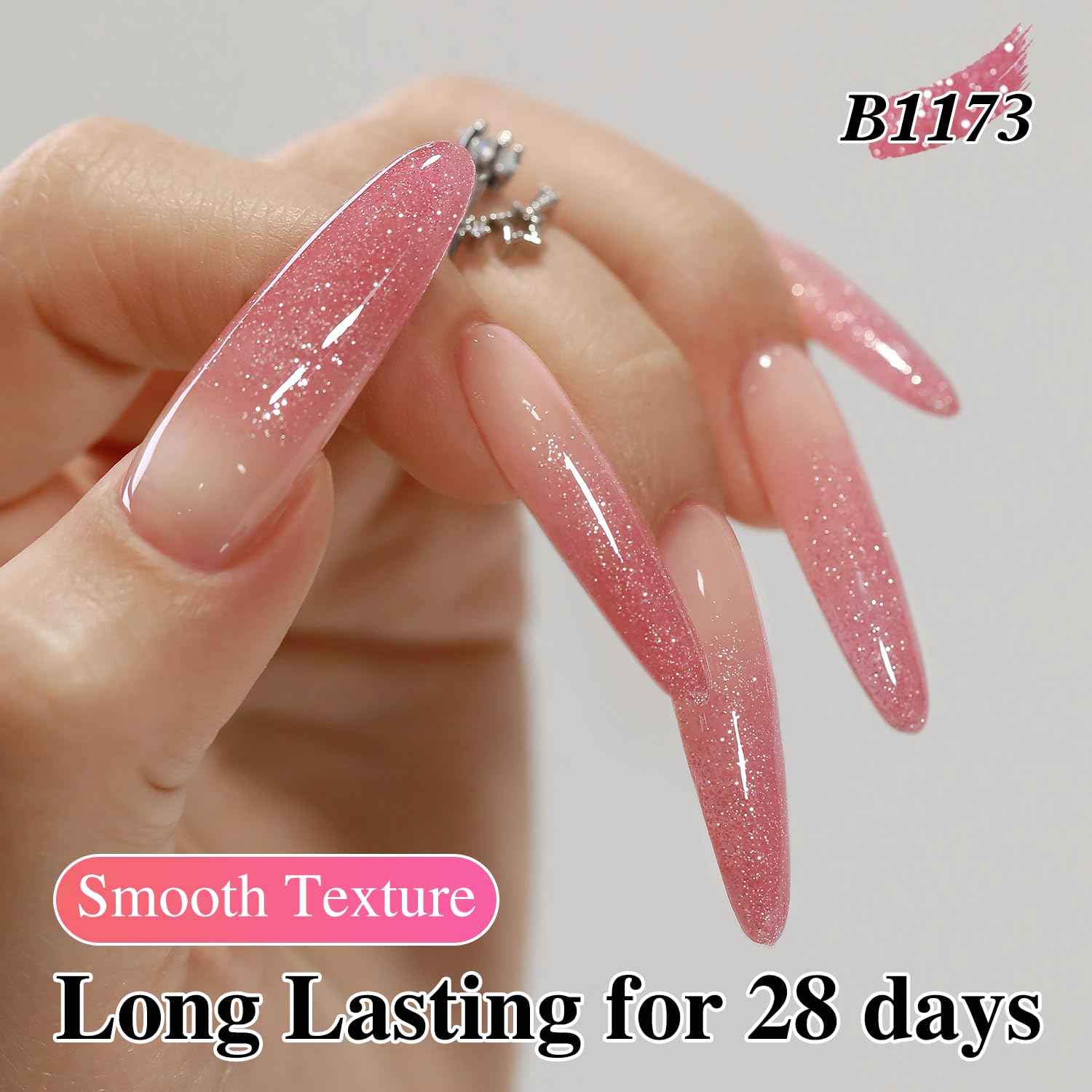 Double Rhythm 15ml gel polish suitable for at-home manicure sessions.