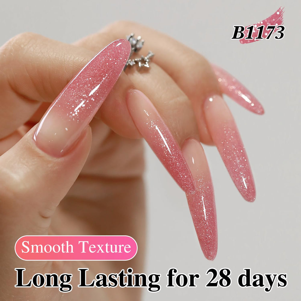 Double Rhythm 15ml gel polish suitable for at-home manicure sessions.