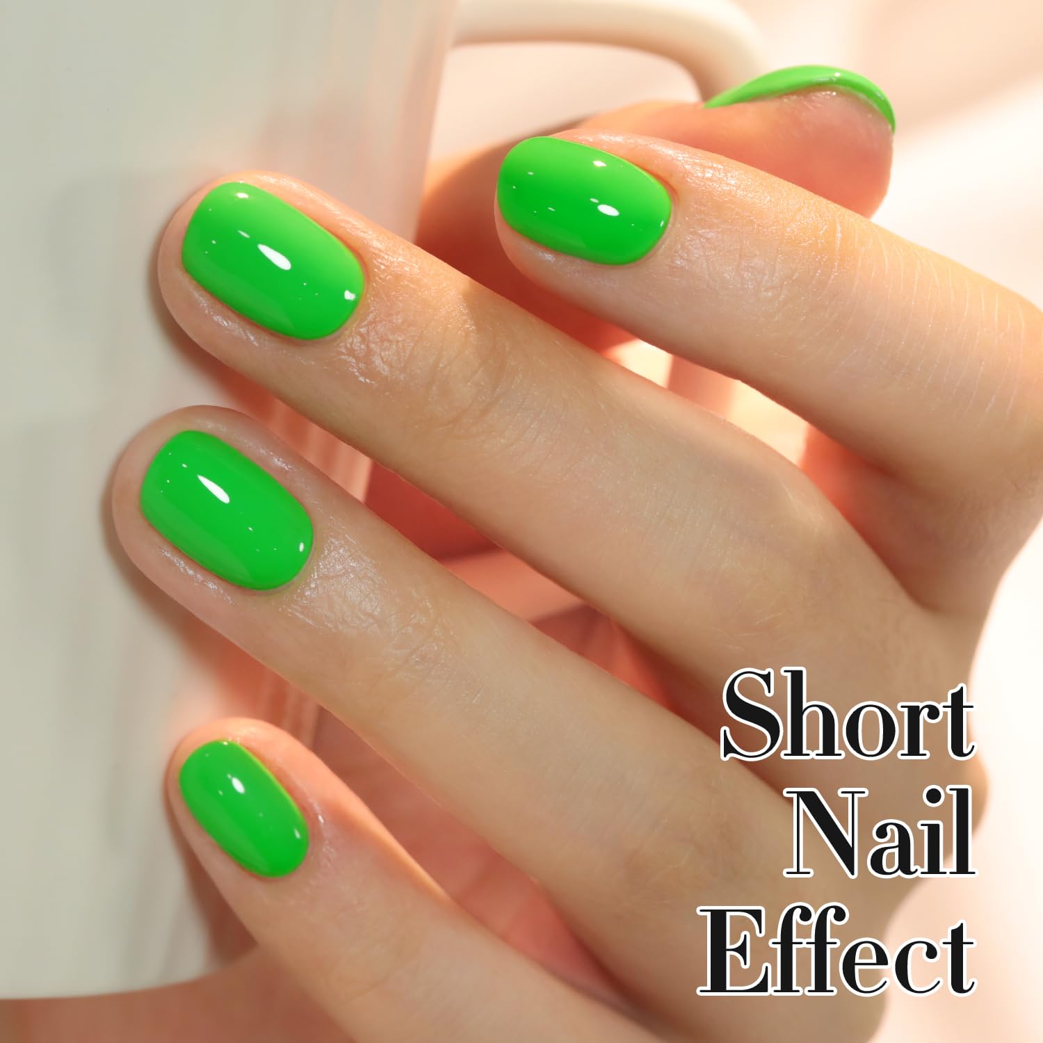 Double Rhythm 15ml sheer gel polish shows even color and lasting finish
