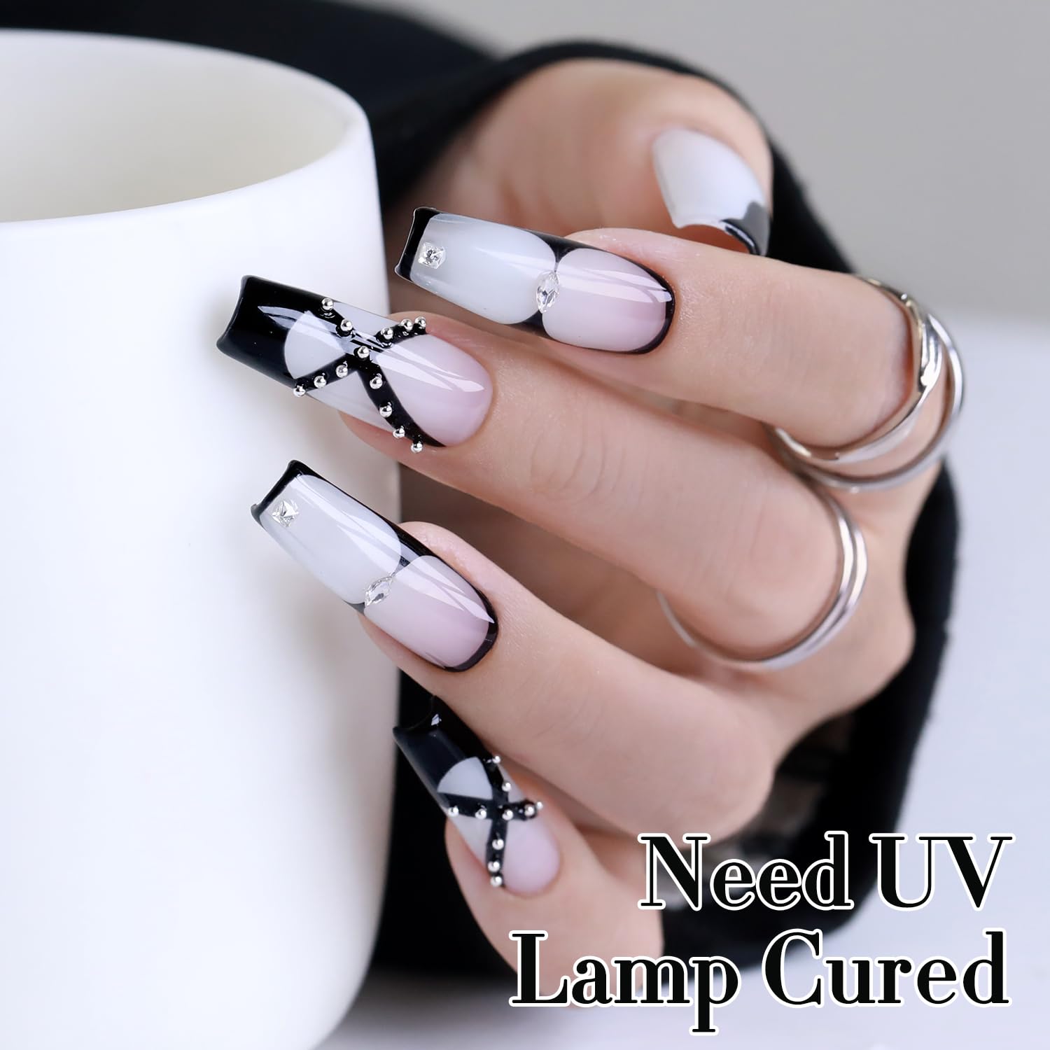 Double Rhythm formula delivers lasting shine for up to 28 days.