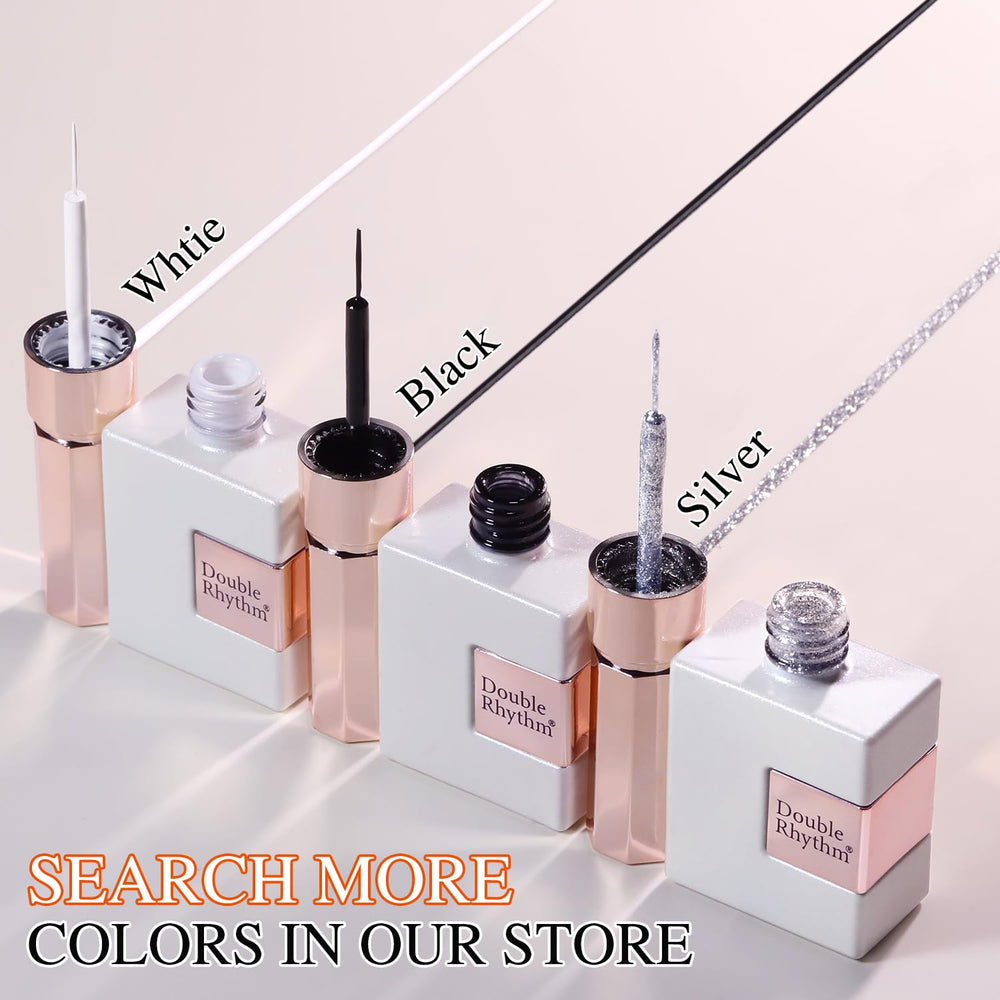 Double Rhythm 3D effect gel creates textured nail designs