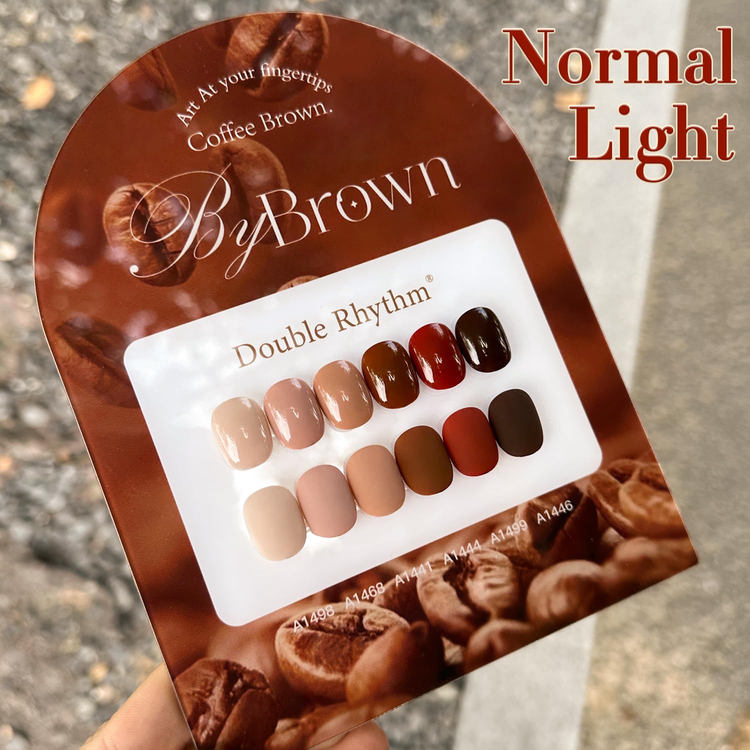 Double Rhythm 6pcs bottle set provides red-friendly shades for bold manicure options