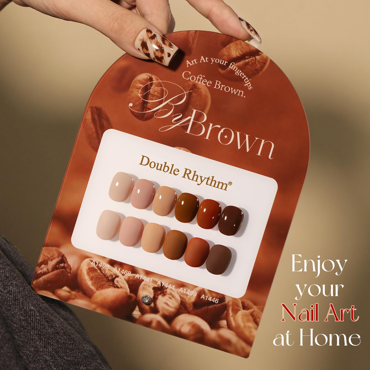 Double Rhythm 6pcs kit offers long-lasting color with high pigmentation