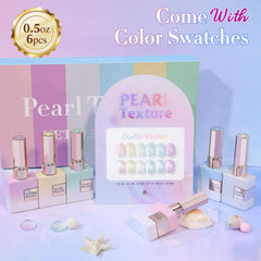 Double Rhythm white gel polish bottle close-up for clean, elegant manicures