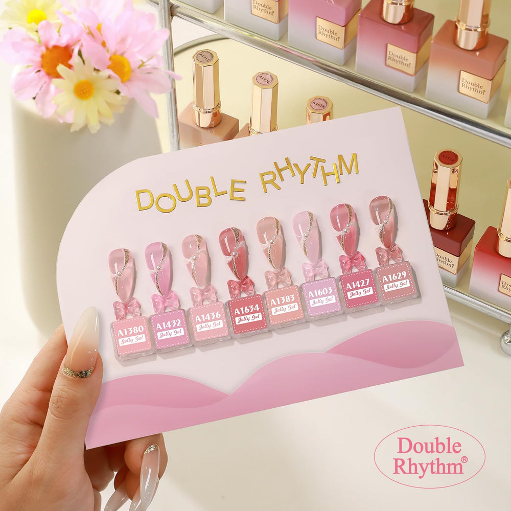 Double Rhythm at-home manicure kit for DIY nail art.