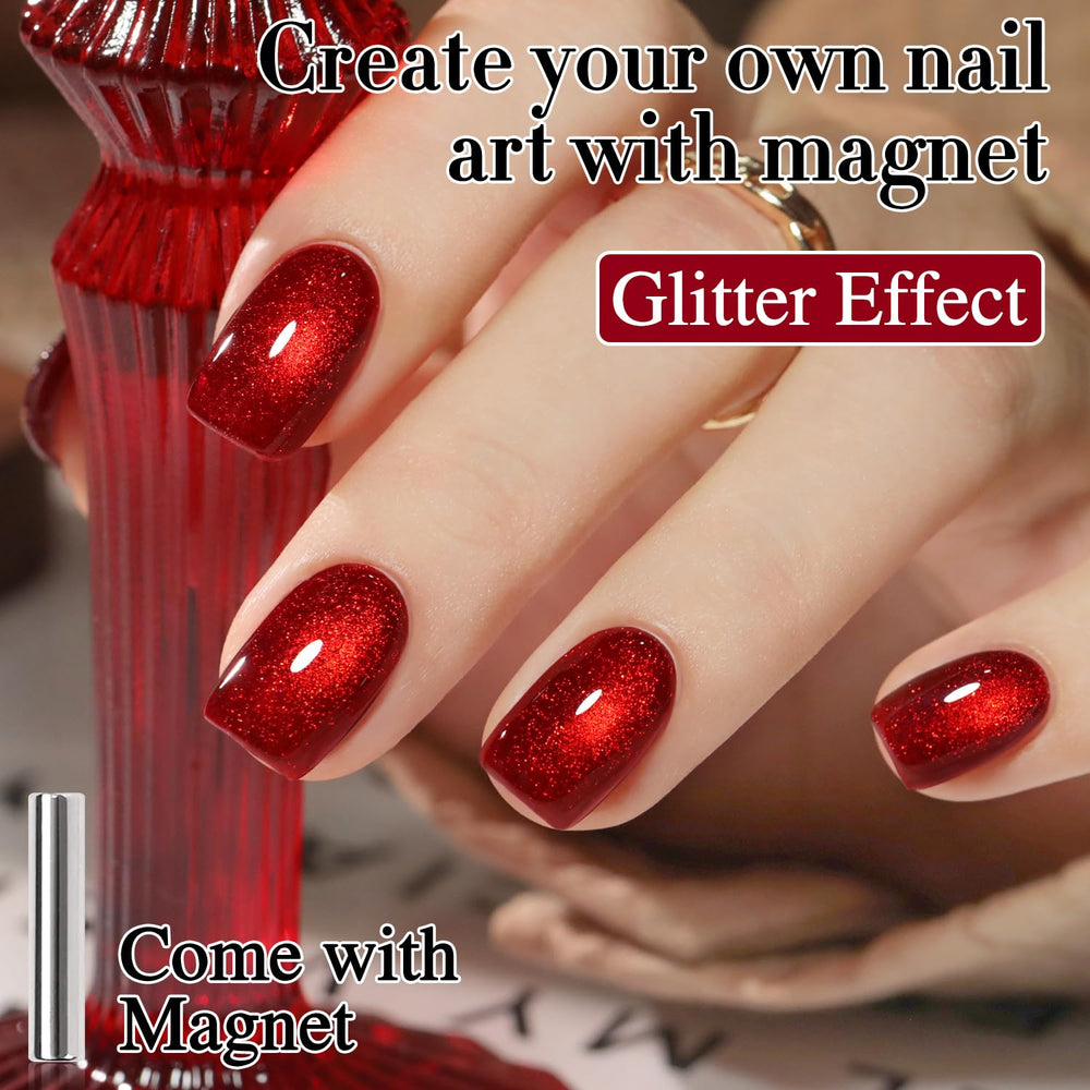 Double Rhythm at-home manicure scene shows easy DIY nail art.