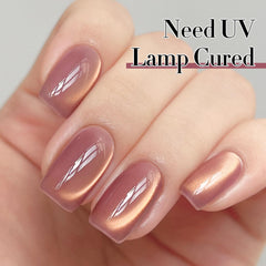 At-home manicure setup with LED curing for quick results.