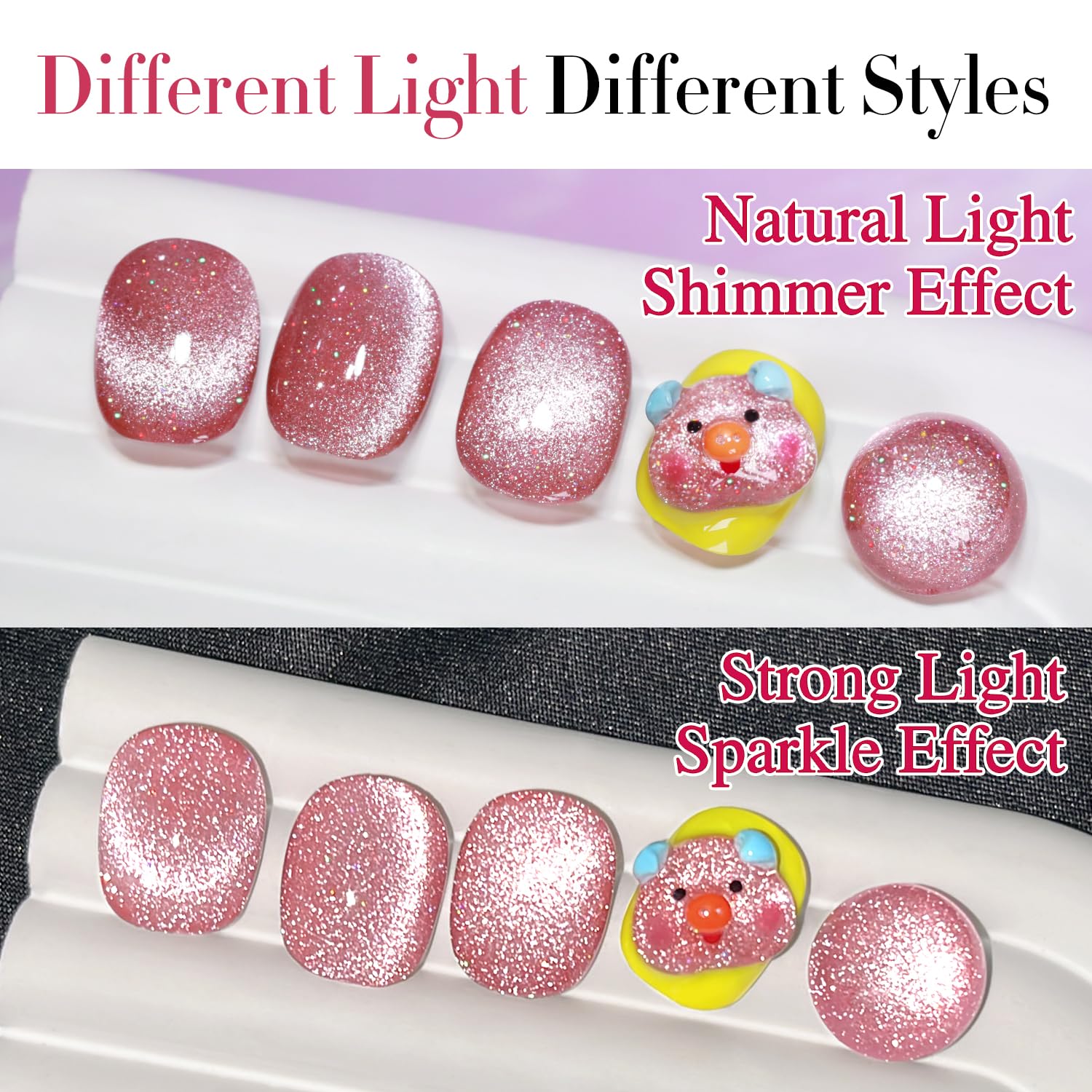 Double Rhythm at-home nail art ideas for birthdays and holidays