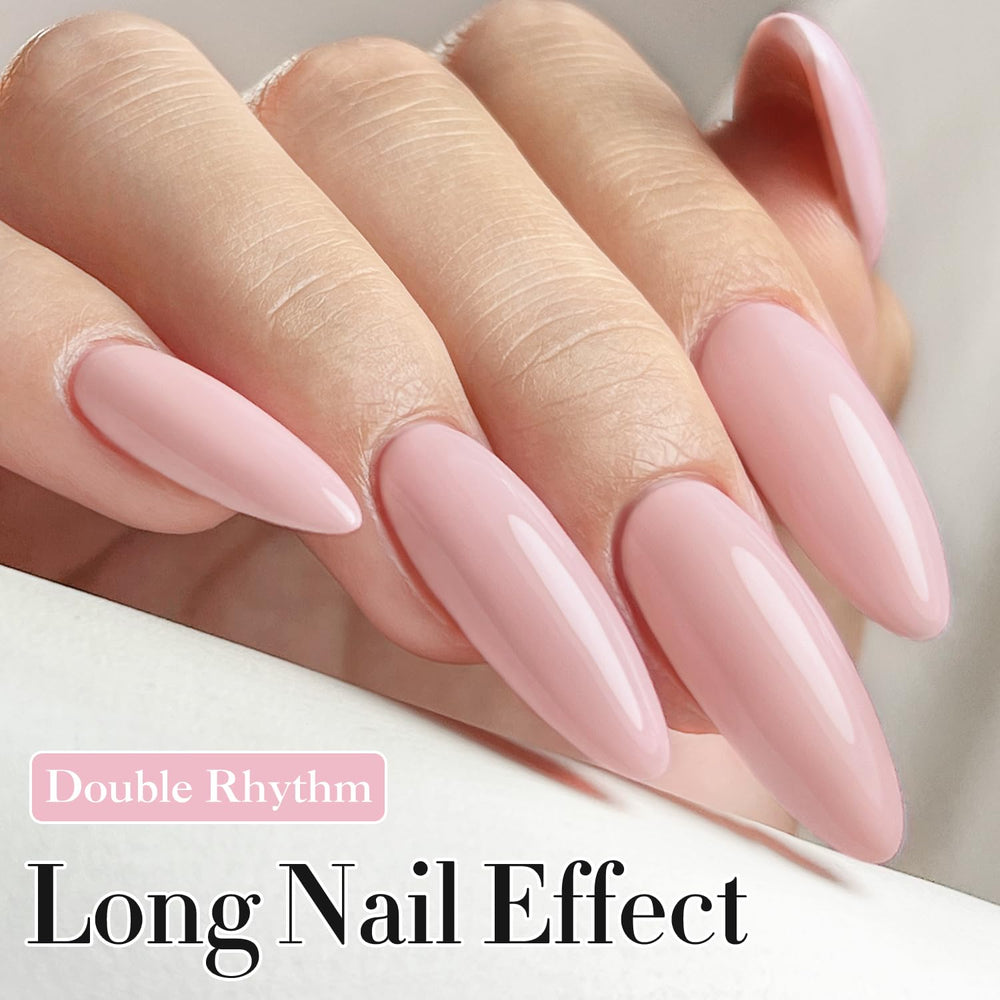 Double Rhythm base coat application demonstrates prep for lasting shine.