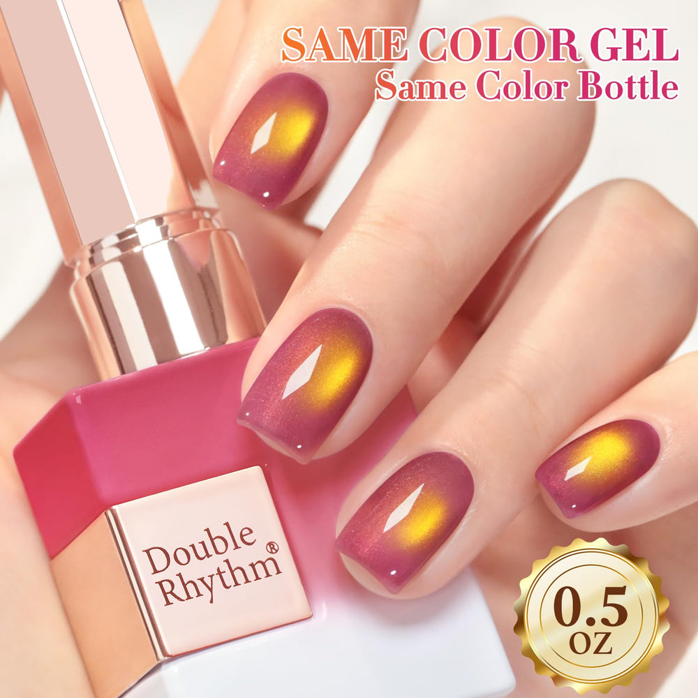 Base coat pairing ideas to customize Double Rhythm color effects.