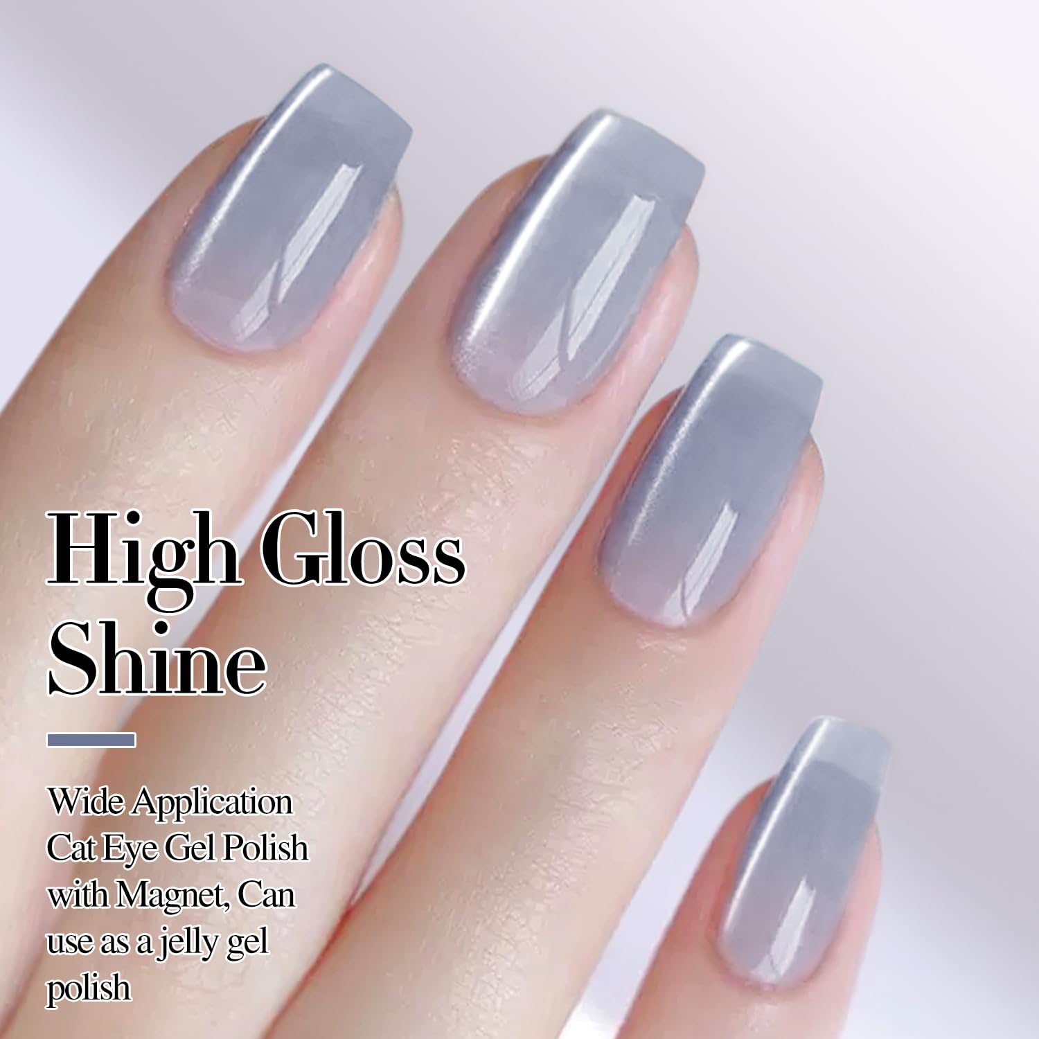 Double Rhythm base coat provides a smooth foundation for lasting shine.