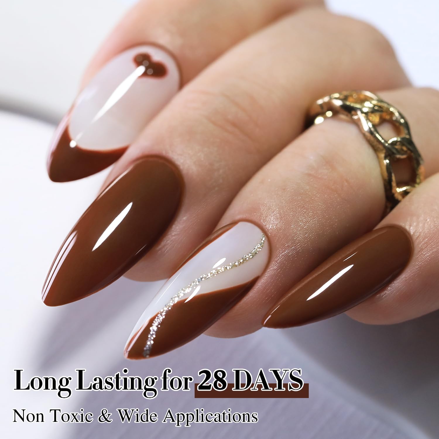 Double Rhythm base coat and top coat setup for durable results.