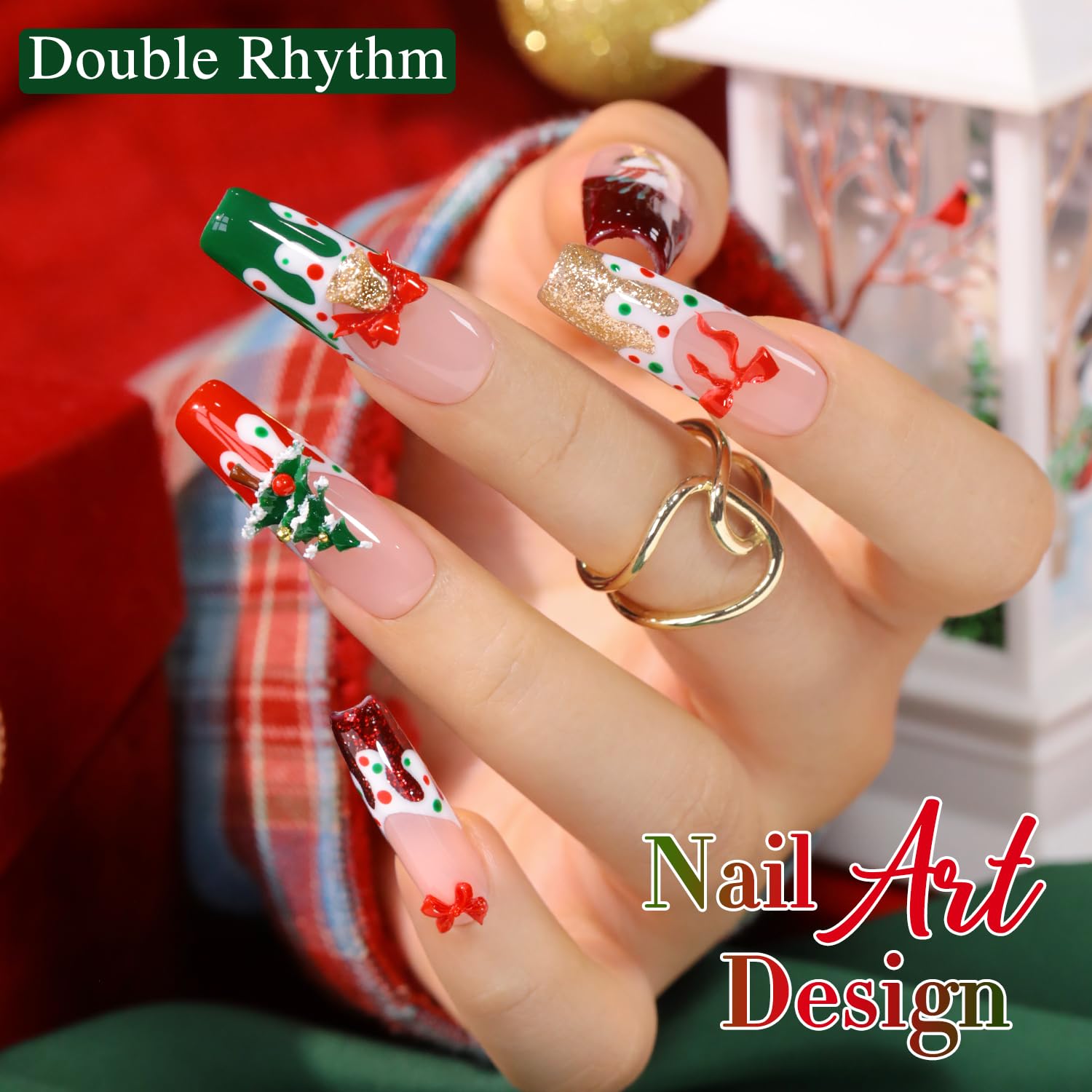 Double Rhythm base gel bottle ready to form a solid manicure foundation