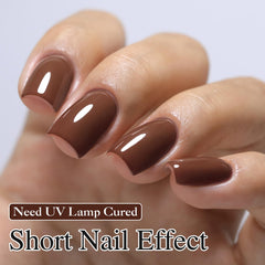 Base and top coat applied for long-lasting shine on nails